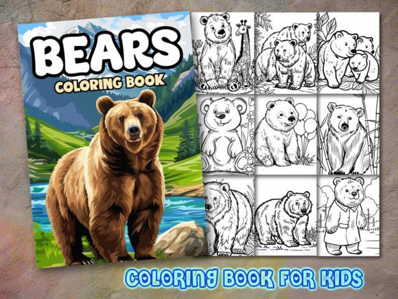 Bear Coloring Page and Coloring Book: A Practical Guide for KDP Creators