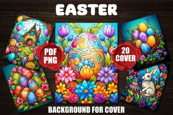 Easter Backgrounds for Covers: Elevating Creative Projects with AI-Powered Seasonal Design