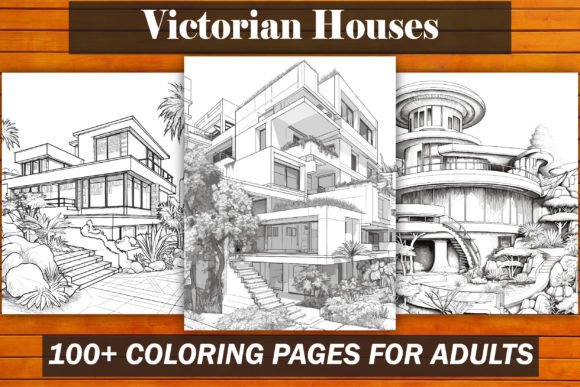 Victorian Houses Coloring Pages KDP: A Profit-Ready, Print-Optimized Bundle for Your Amazon Business