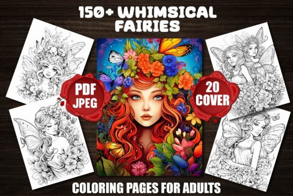 Whimsical Fairies Coloring Pages: A Thoughtful Look for Adults Seeking Meaningful Creative Time