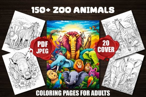 Zoo Animals Coloring Pages